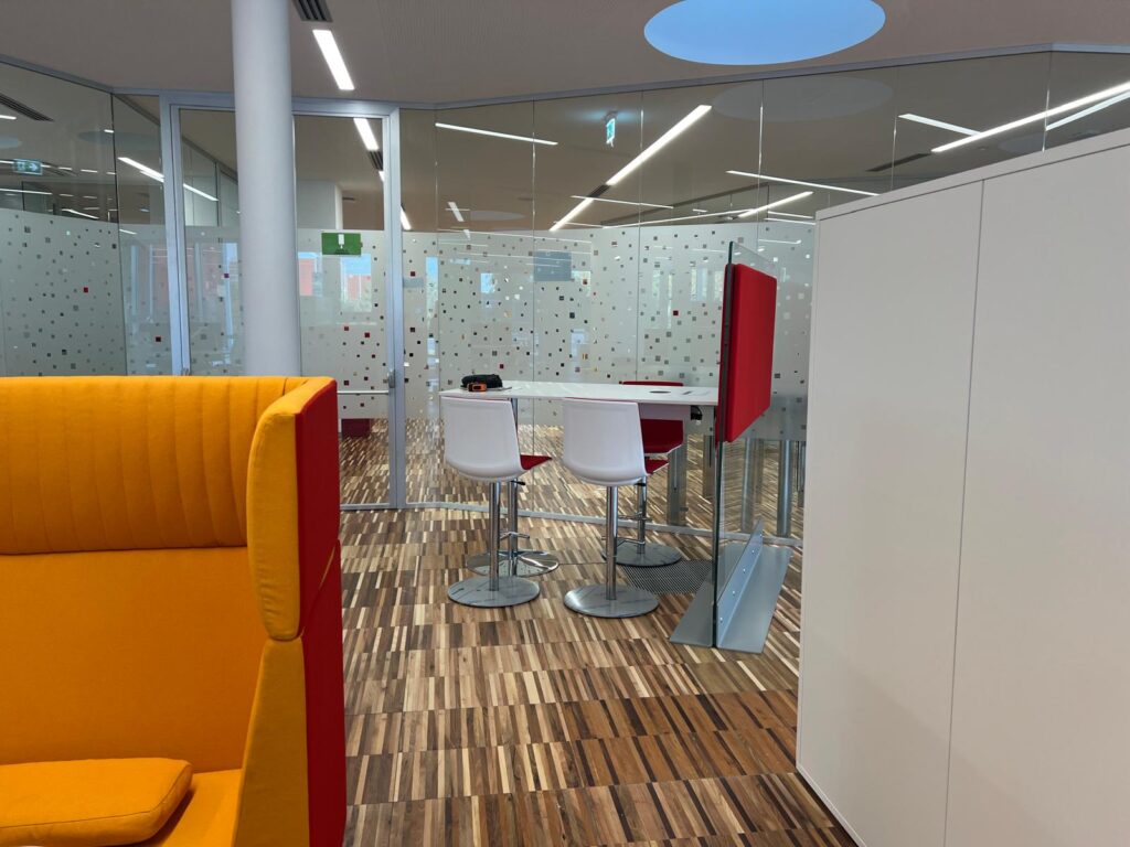 Progetto di design arredamento per ufficio